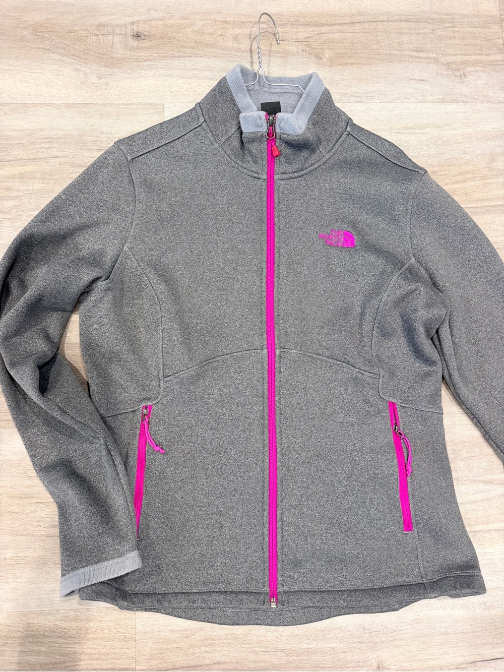Women's Grey Fleece Jacket